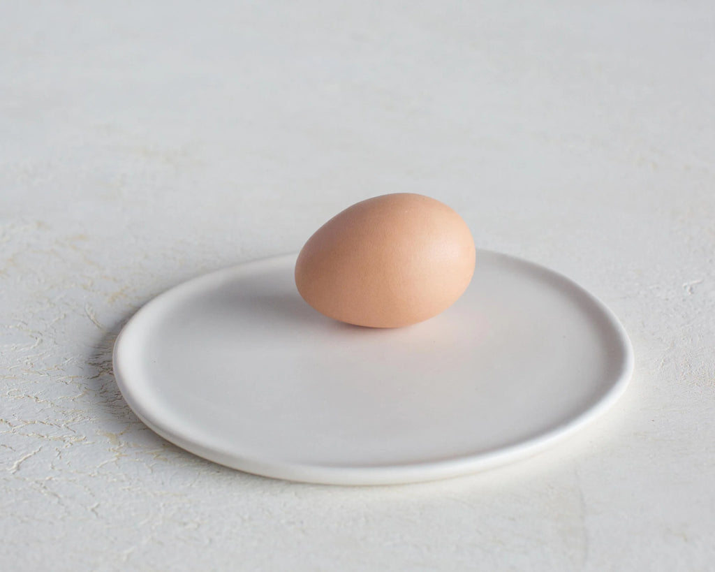 Haand Side Plate - Ripple | 6.5 in - Celadon Green
