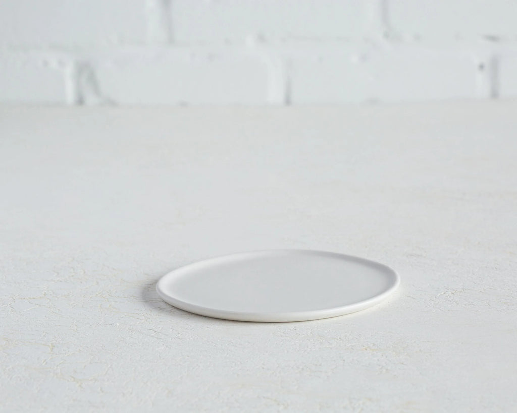 Haand Side Plate - Ripple | 6.5 in - Celadon Green