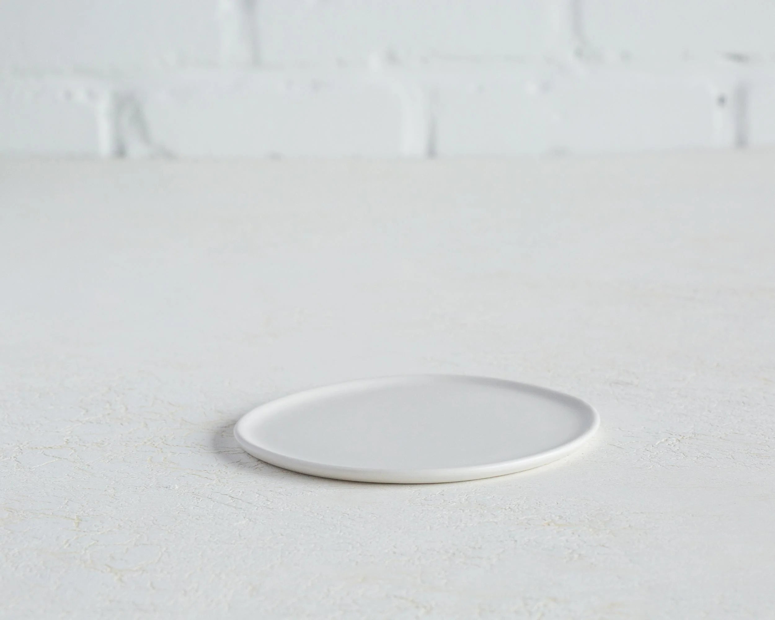 Haand Side Plate - Ripple | 6.5 in - Celadon Green