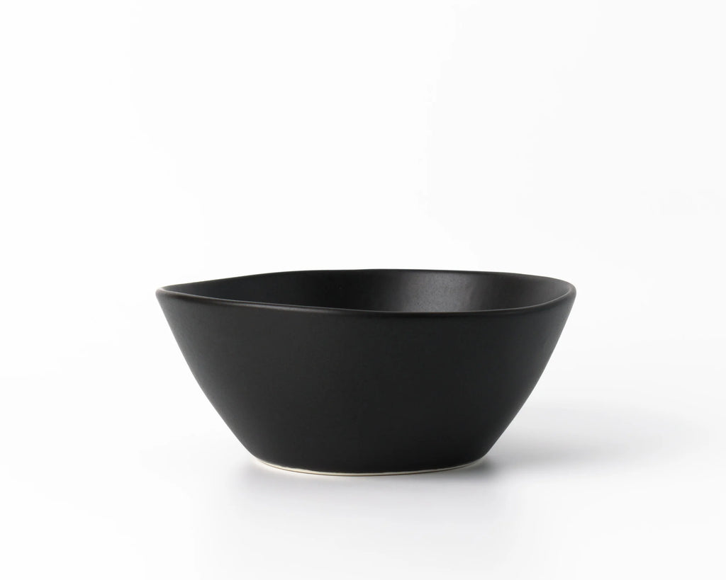 Haand Sharing Bowl - Ripple | 8 in + 38 oz - Matte Black