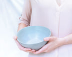 Haand Sharing Bowl - Ripple | 8 in + 38 oz - Celadon
