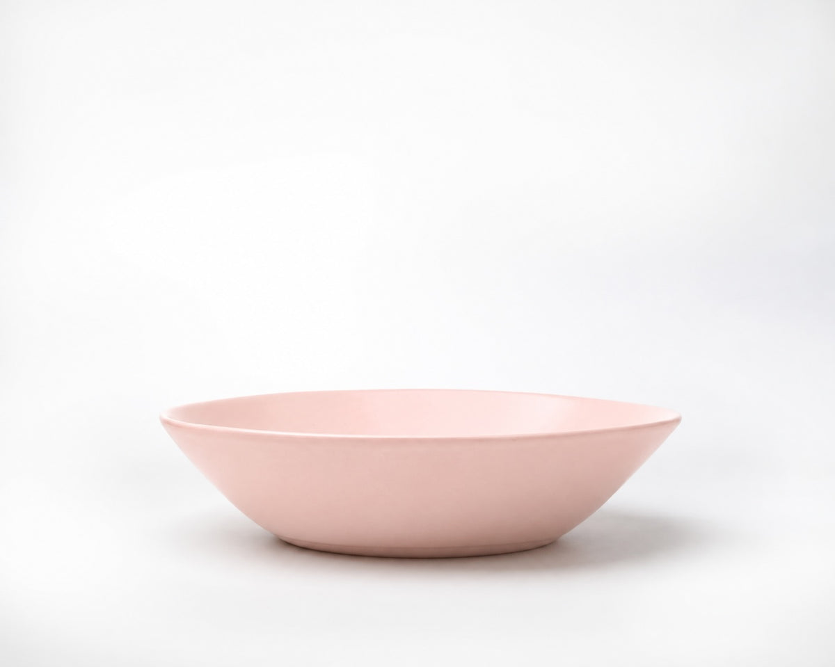 Haand Soup/Dinner Bowl - Skali | 9.5 in + 45 oz - Buttermilk Pink
