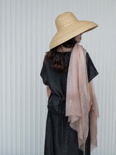 Load image into Gallery viewer, Oats &amp; Rice Hana Dip Dyed Cashmere Shawl | Pink
