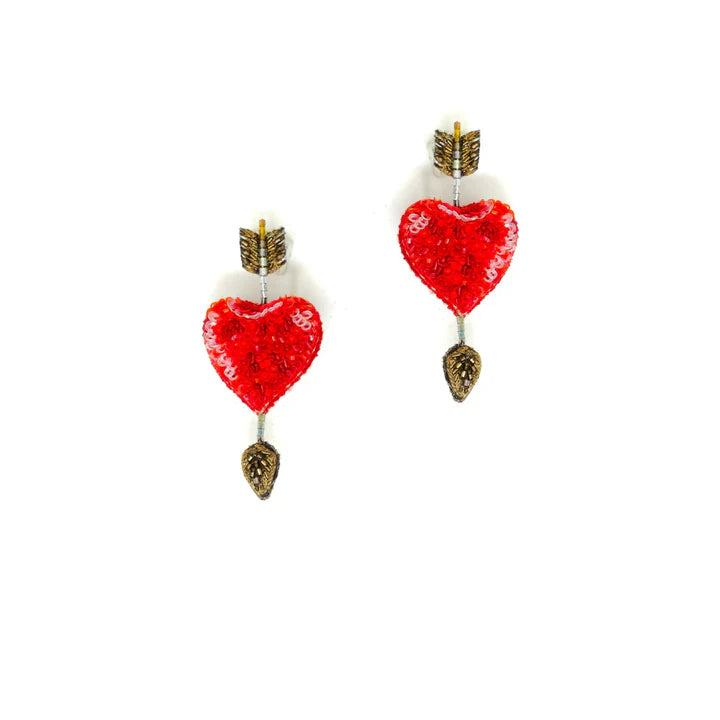 Trovelore Heart Spell Earrings