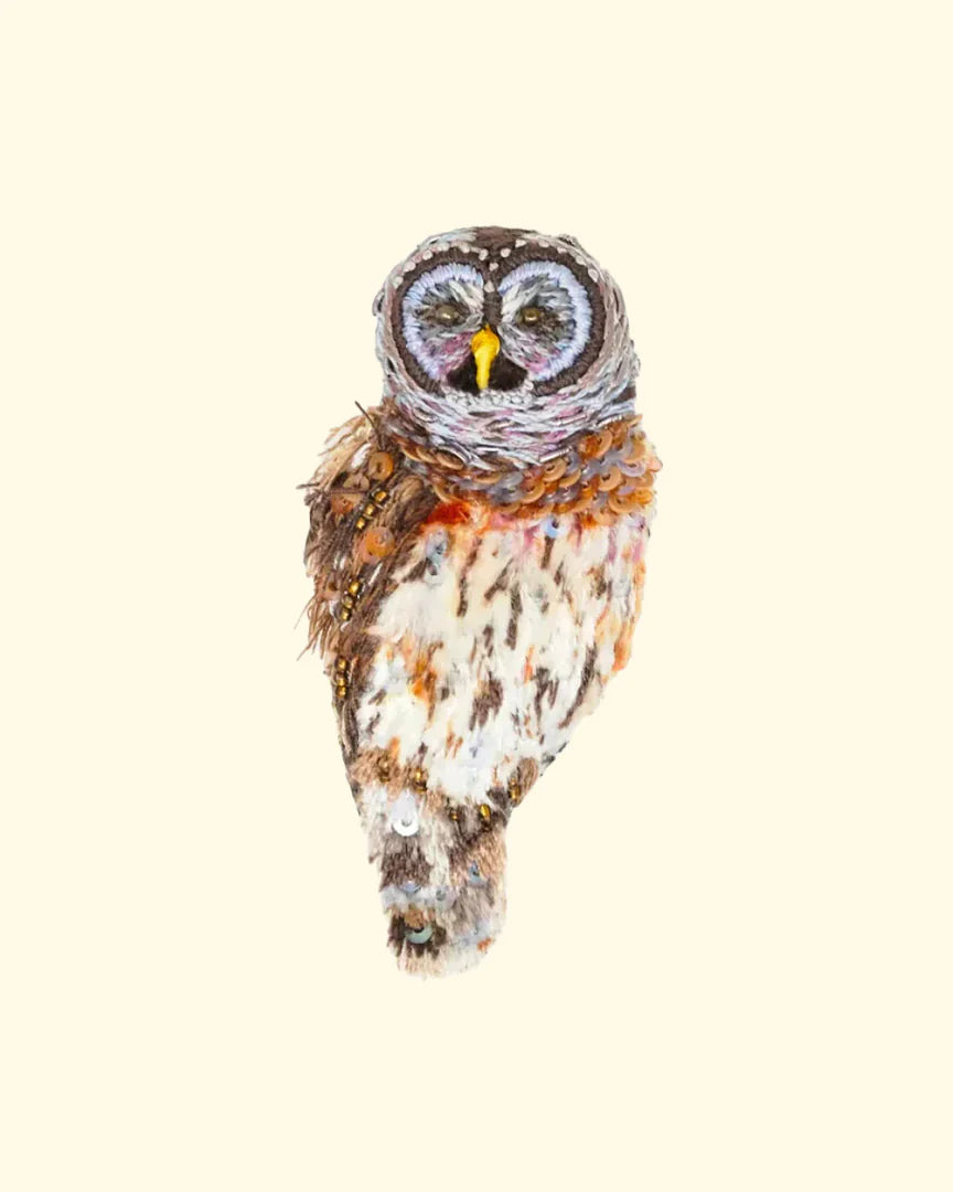Trovelore Hoot Owl Brooch