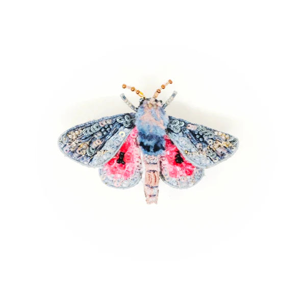 Trovelore Hubbard's Small Silk Both Brooch