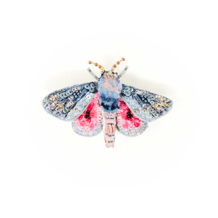 Trovelore Hubbard's Small Silk Moth Brooch