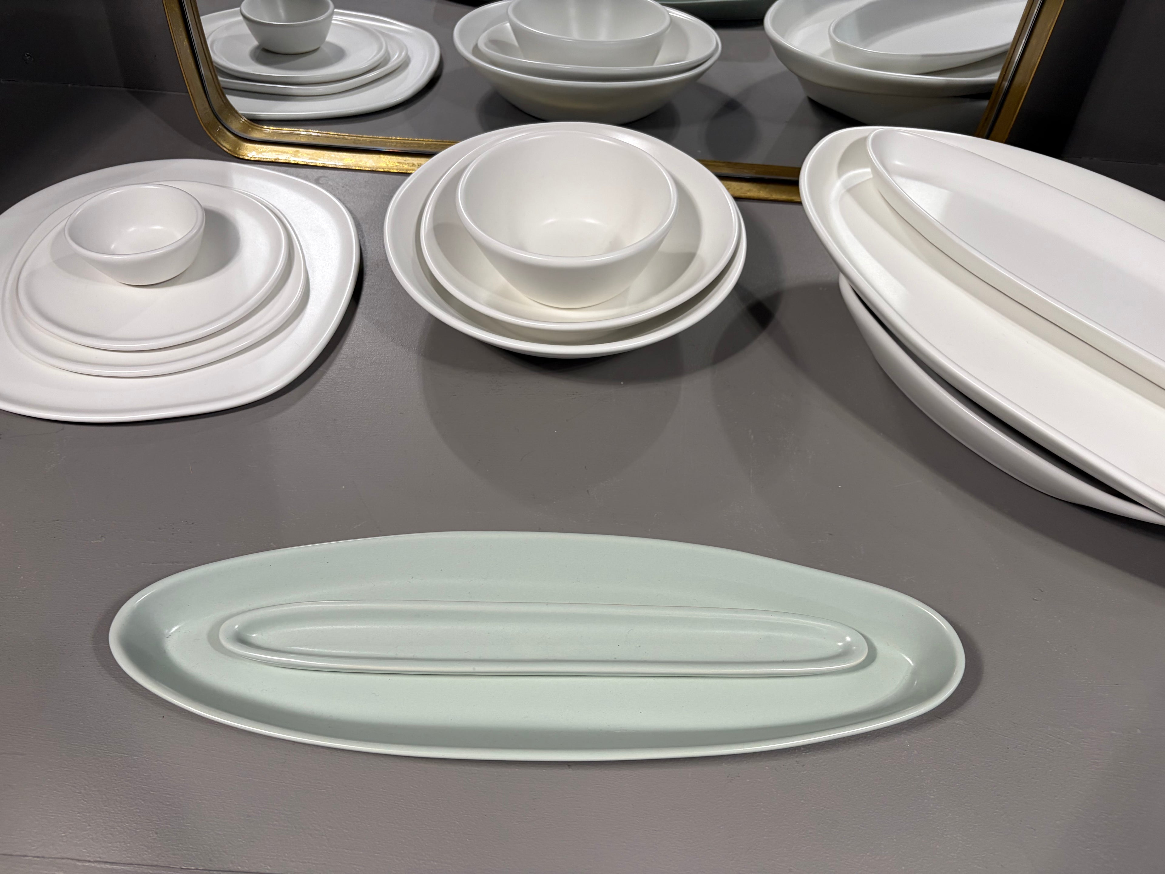 Haand Olive Tray - Celadon
