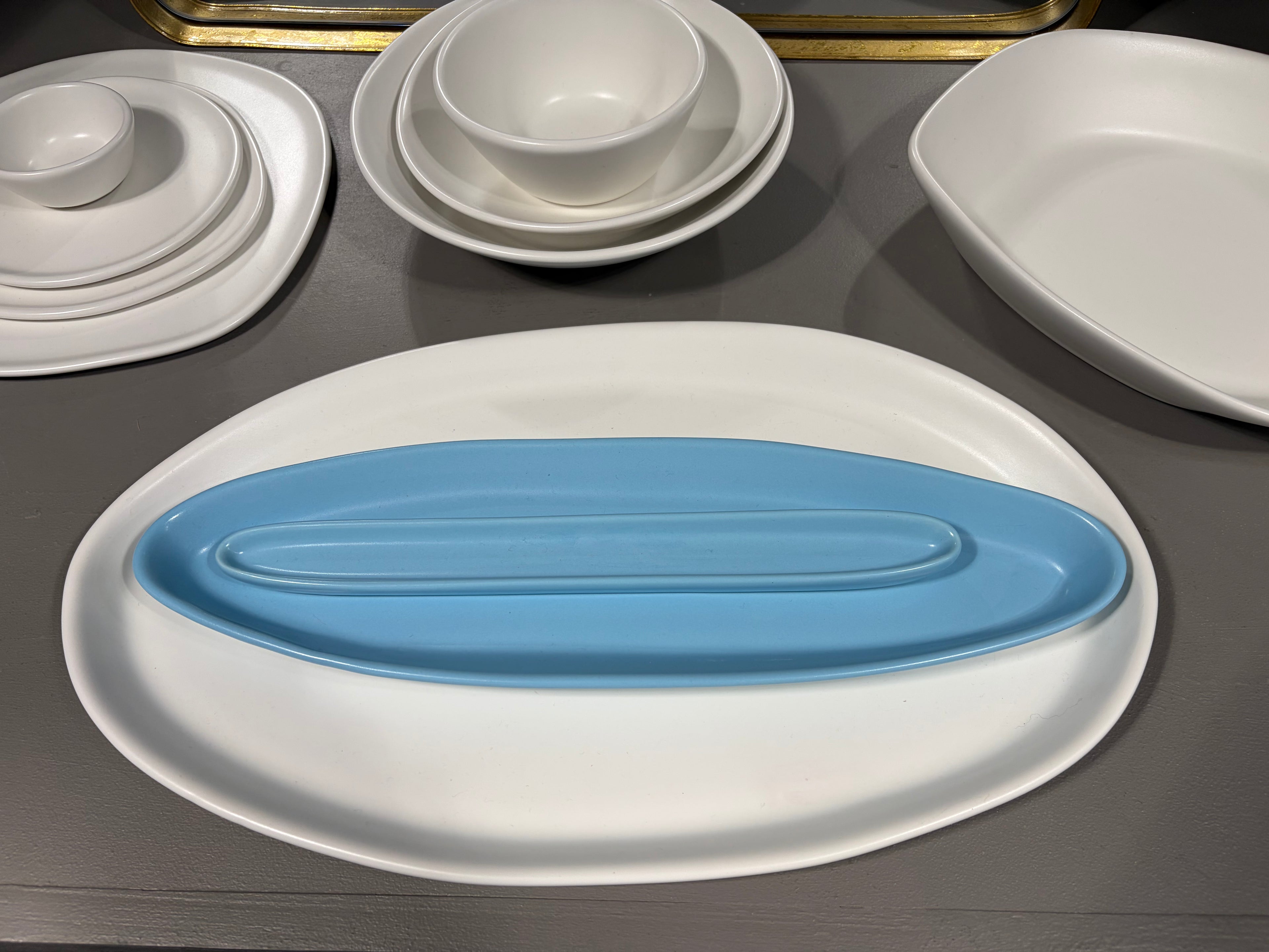 Haand Olive Tray - Robin's Egg
