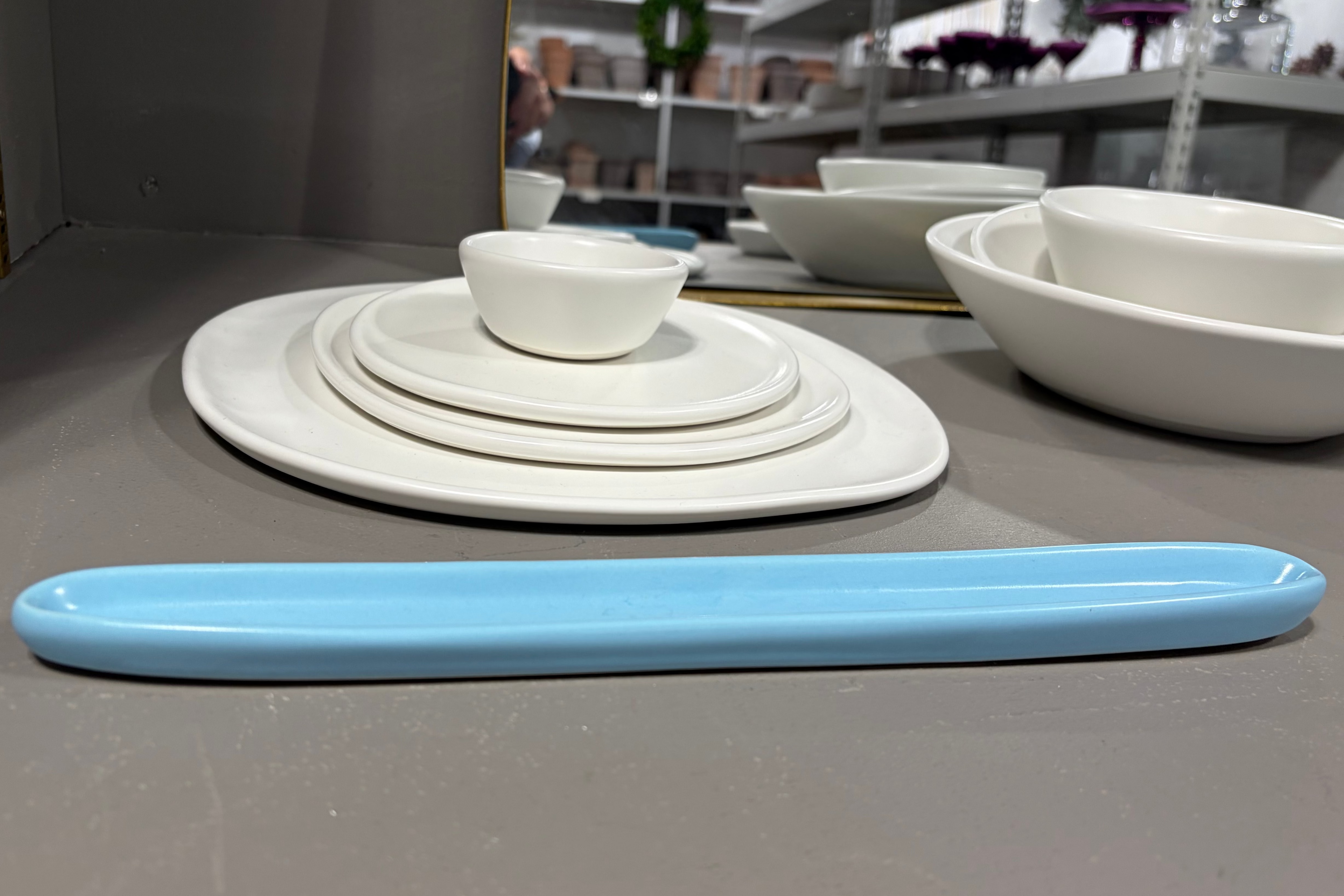 Haand Olive Tray - Robin's Egg