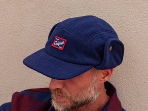 Criquet Patch Fleece Hat | Navy