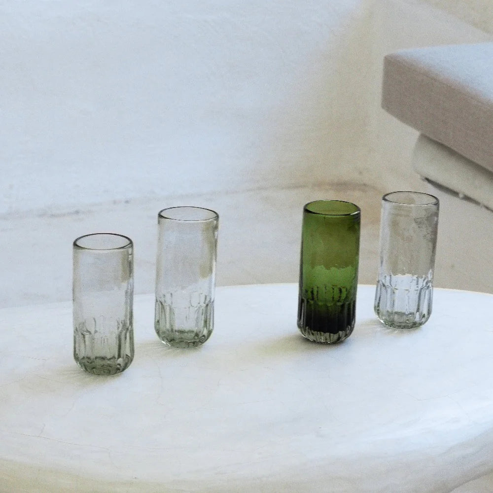 MAAKO Cactus Highball Glass - Set of Two | Clear