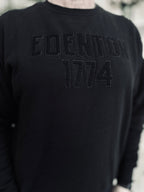 Circa 1774 Brand: EDENTON 1774 Organic Sweatshirt U.K. + Hand-Felted L.A.: Black