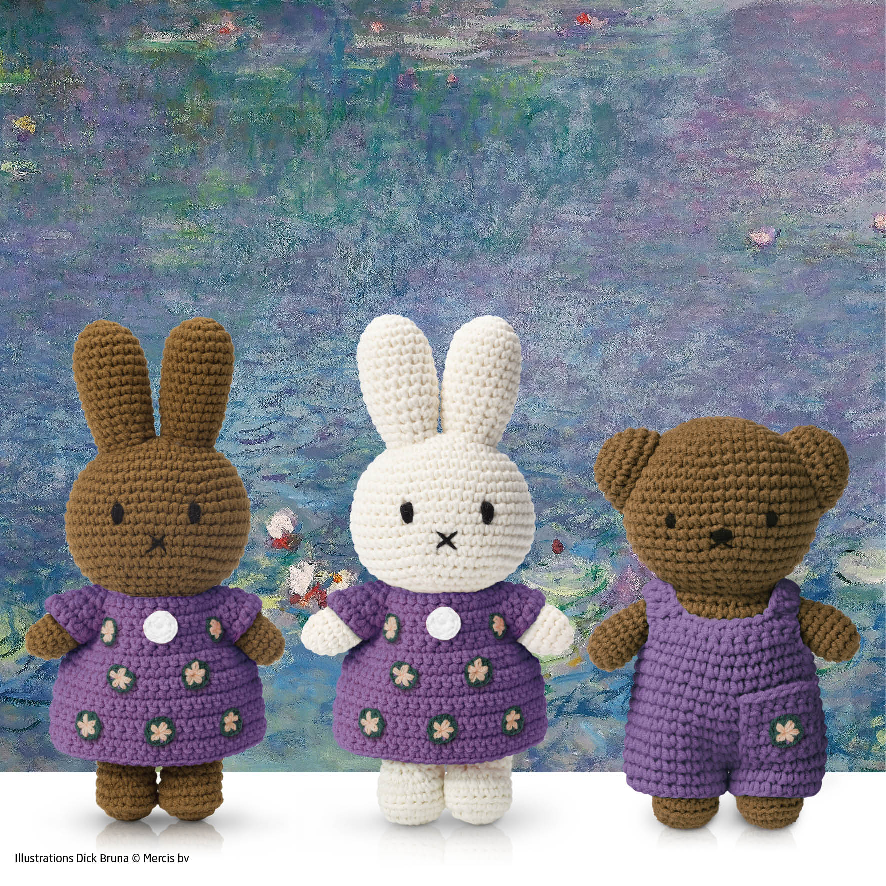 Just Dutch Miffy | Claude Monet - Water Lilies