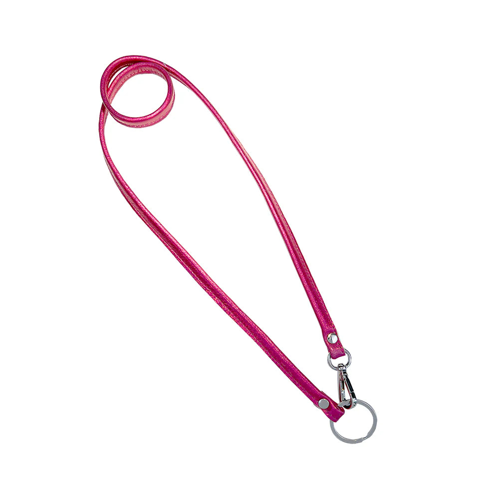 Tracey Tanner - Iridescent Lanyard | Hologram Fuschia