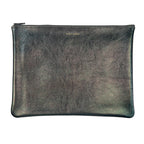 Tracey Tanner - Foil Zip Large| Matte Foil Gunmetal