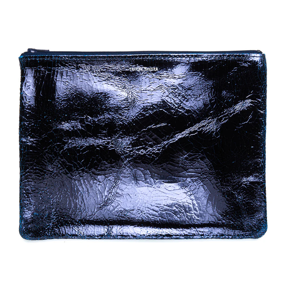 Tracey Tanner - Foil Zip Large| Distress Foil Royal