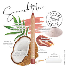 Load image into Gallery viewer, LÜK BEAUTIFOOD - Eco-Luxe Lipstick Crayon | Caramel Kiss
