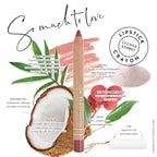 LÜK BEAUTIFOOD - Eco-Luxe Lipstick Crayon | Lychee Sorbet