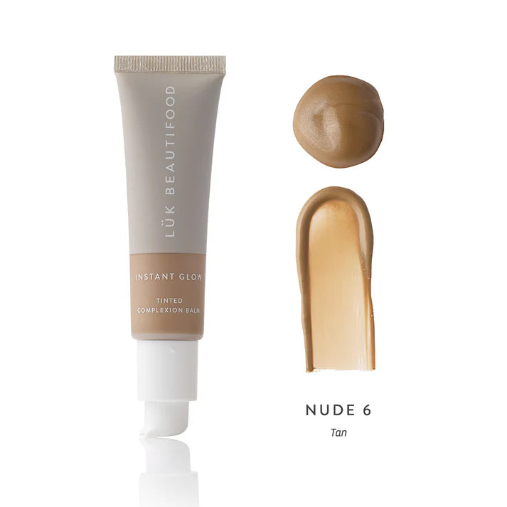 LÜK BEAUTIFOOD - Instant Glow Skin Tint | Nude 6 - Tan