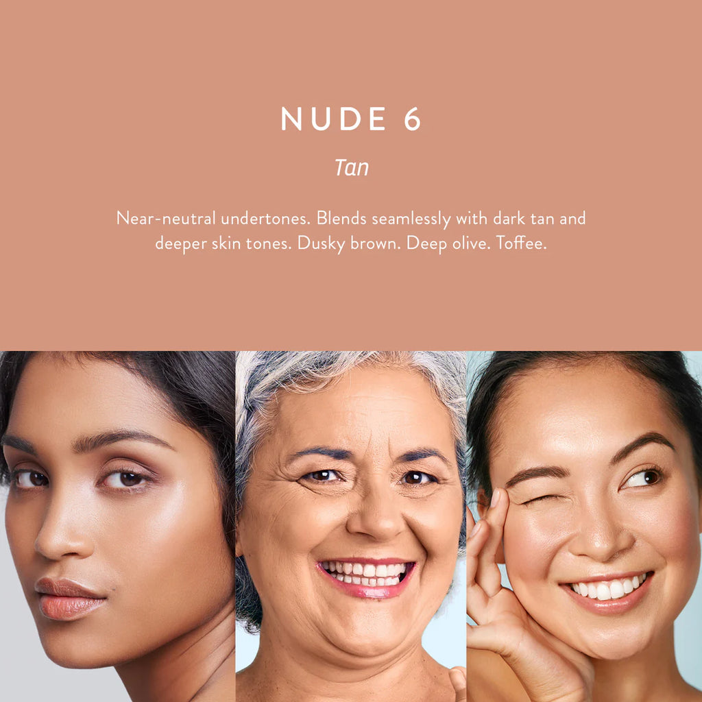 LÜK BEAUTIFOOD - Instant Glow Skin Tint | Nude 6 - Tan