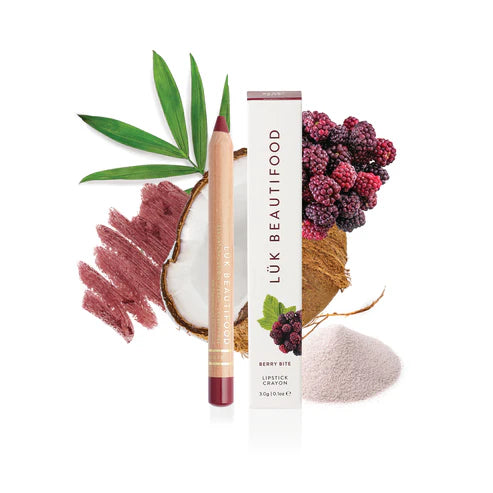LÜK BEAUTIFOOD - Eco-Luxe Lipstick Crayon | Berry Bite