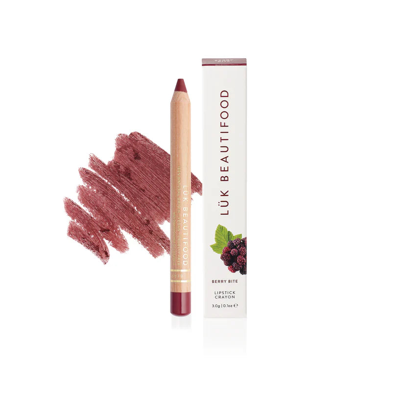 LÜK BEAUTIFOOD - Eco-Luxe Lipstick Crayon | Berry Bite