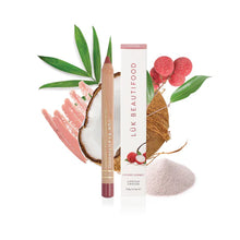 Load image into Gallery viewer, LÜK BEAUTIFOOD - Eco-Luxe Lipstick Crayon | Lychee Sorbet
