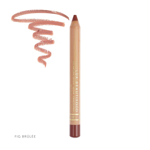 LÜK BEAUTIFOOD - Eco-Luxe Lipstick Crayon | Fig Brulee