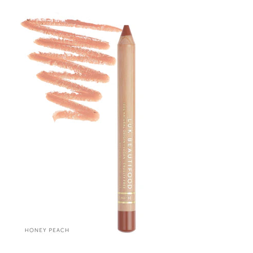 LÜK BEAUTIFOOD - Eco-Luxe Lipstick Crayon | Honey Peach
