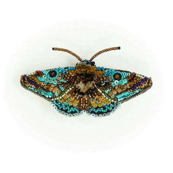 Trovelore Lanipes Moth Brooch