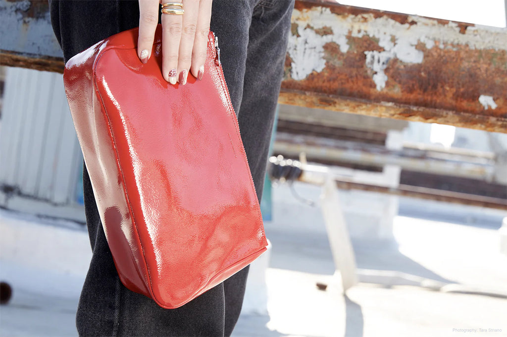 Tracey Tanner - Iridescent Tallula Tote | Hologram Fuschia