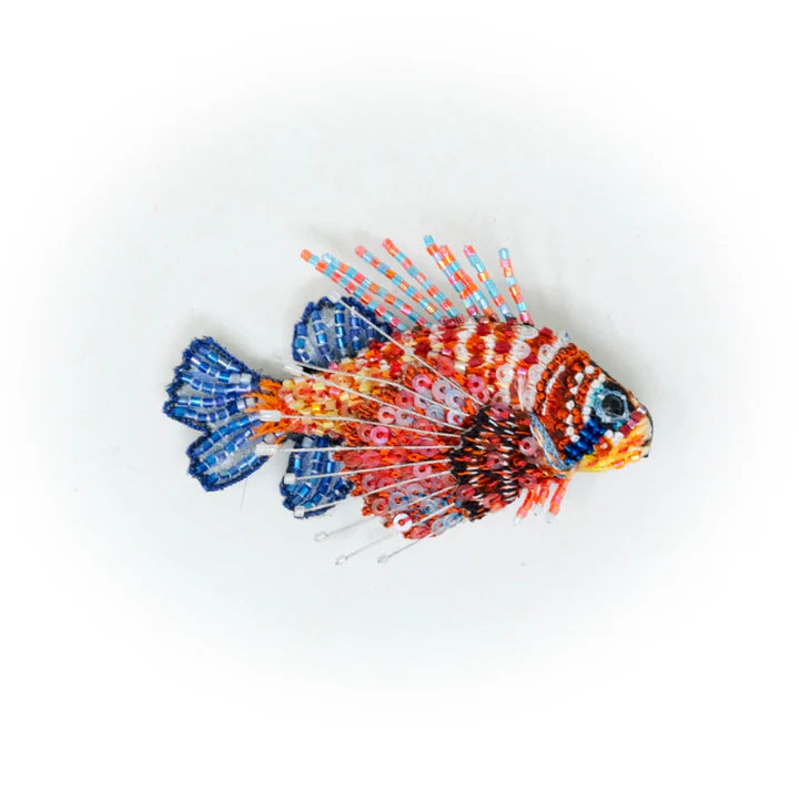 Trovelore Lion Sea Fish Brooch