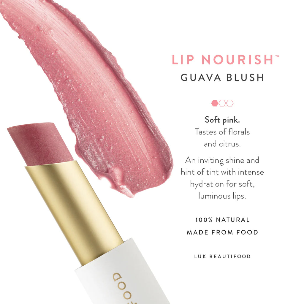 LÜK BEAUTIFOOD - Lip Nourish | Guava Blush