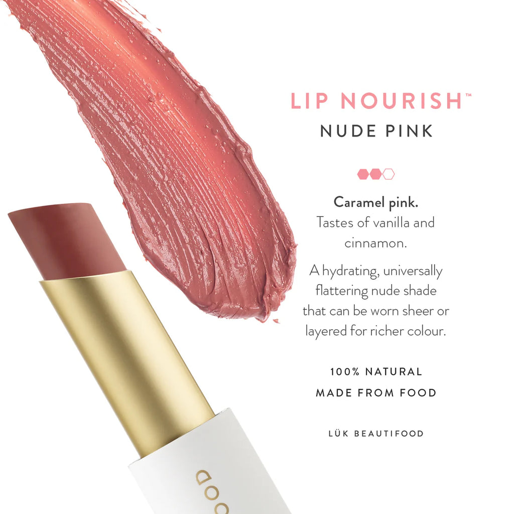 LÜK BEAUTIFOOD - Lip Nourish | Nude Pink