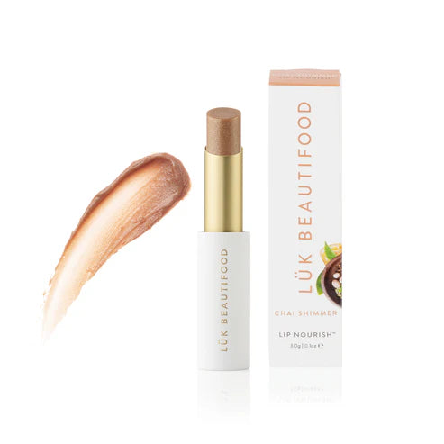 LÜK BEAUTIFOOD - Lip Nourish | Chai Shimmer