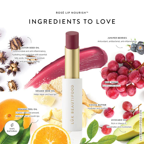 LÜK BEAUTIFOOD - Lip Nourish | Rosé