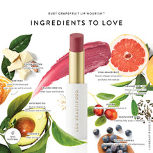 Load image into Gallery viewer, LÜK BEAUTIFOOD - Lip Nourish | Ruby Grapefruit
