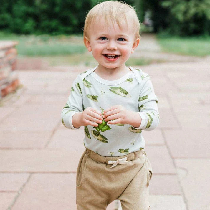 Milkbarn Cotton Long Sleeve One Piece | Forest Party