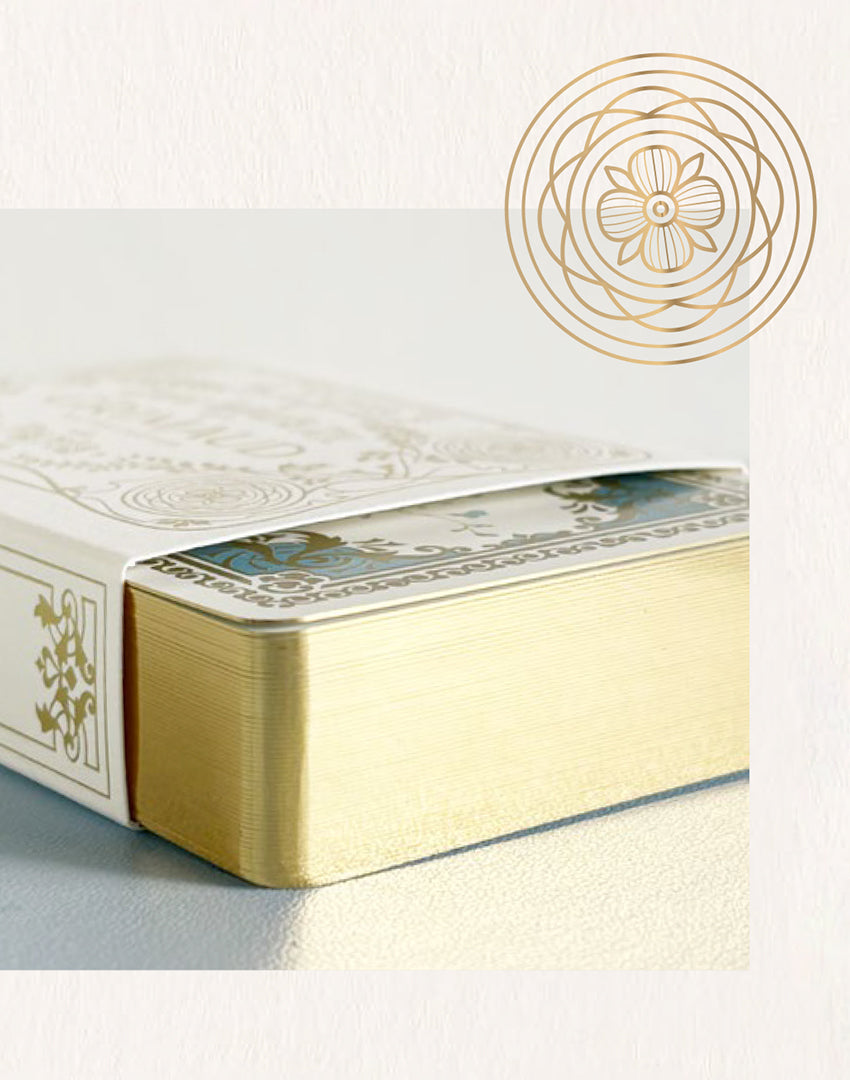 GRIMAUD N°1503 Louis XV Playing Cards: The Archives in Collaboration with the BNF - Dolphin Blue