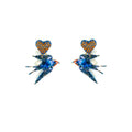 Trovelore Love Swallows Earrings