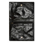 Uashmama Maru Clutch - Medium | Glossy Black