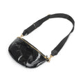 Uashmama Sling Body Bag - Glossy Black