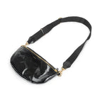 Uashmama Sling Body Bag - Glossy Black