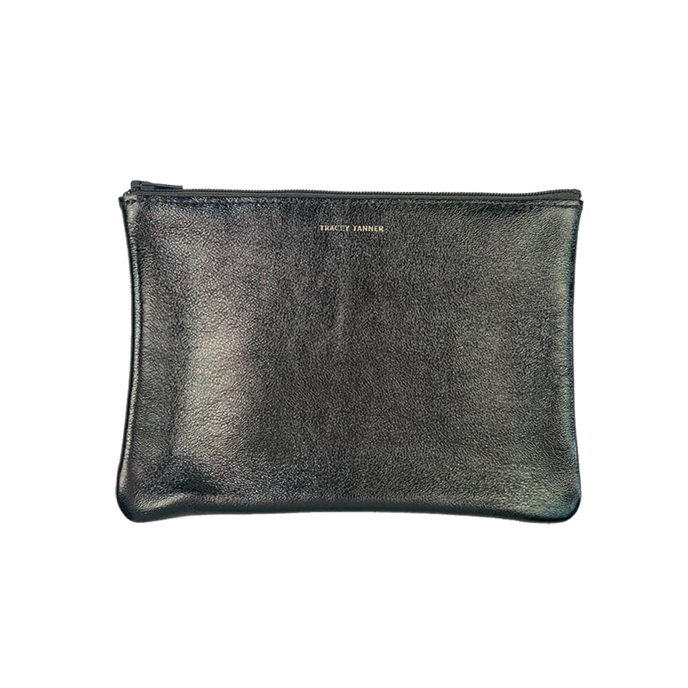 Tracey Tanner - Foil Zip Medium | Matte Foil Gunmetal