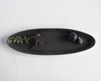 Haand Appetizer Tray | 15.5 in - Matte Black