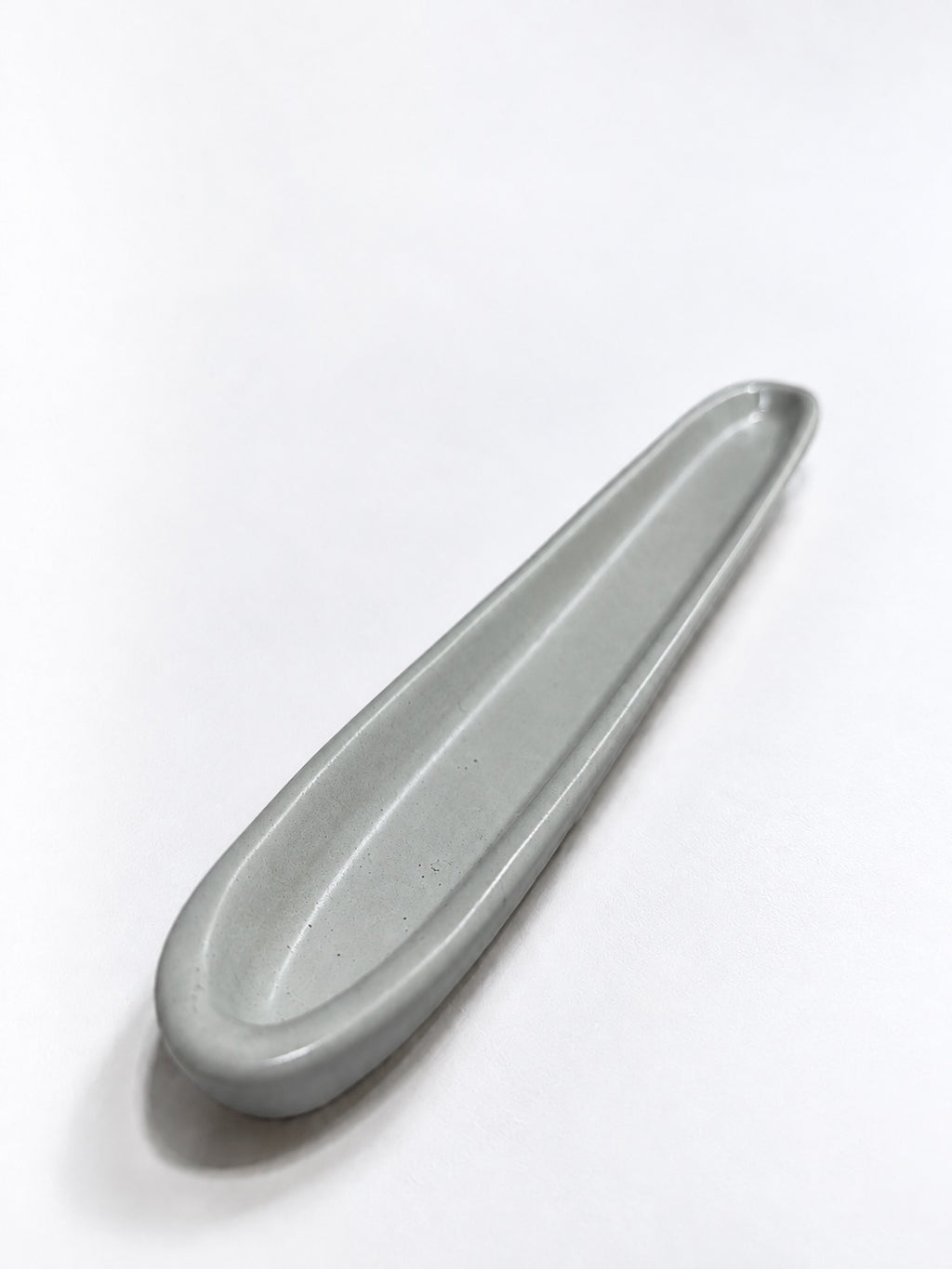 Haand Olive Tray - Matte Grey