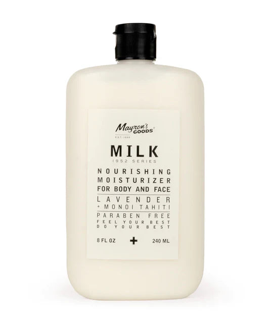Mayron's Goods - Nourishing Body Milk - Lavender + Monoi Tahiti - 8 oz.