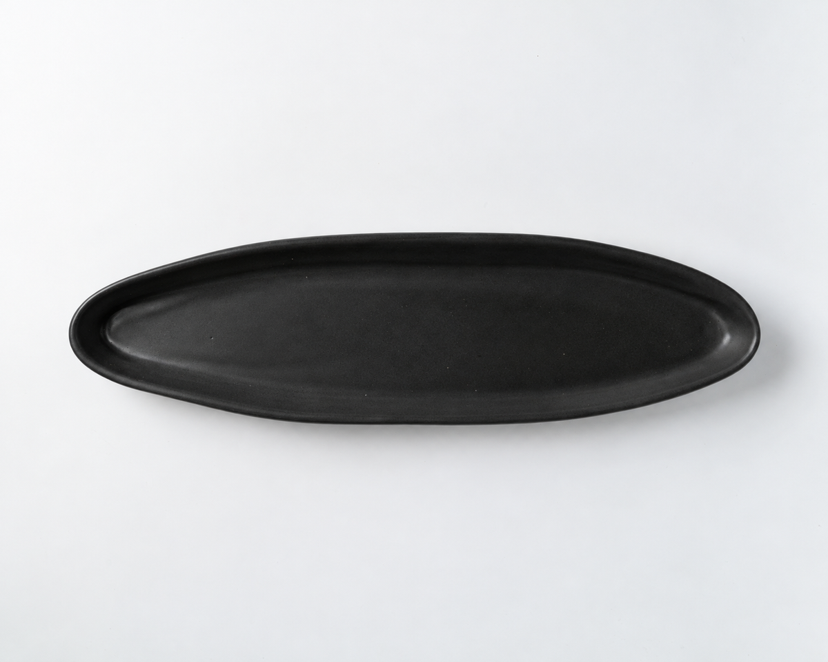 Haand Appetizer Tray | 15.5 in - Matte Black