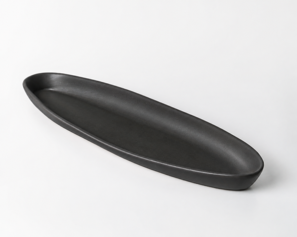 Haand Appetizer Tray | 15.5 in - Matte Black